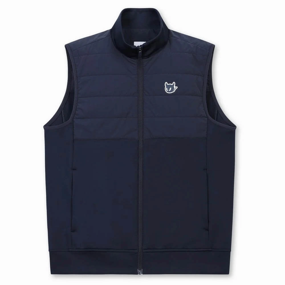 WAAC Hybrid Golf Vest Navy - SP25 Men Core Fresh Lightweight