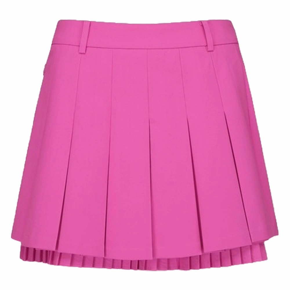 Clean Mood Soft Touch WAAC Layering Pleats Golf Skort Pink - FW24 Women