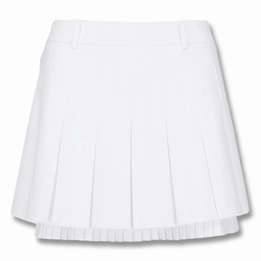 light feel Daily Favorite WAAC Layering Pleats Golf Skort White - FW24 Women