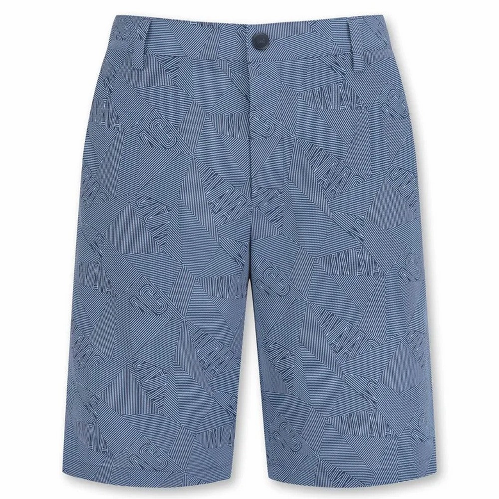 checked shorts hypoallergenic WAAC Maze Golf Shorts Navy - SP25 Men