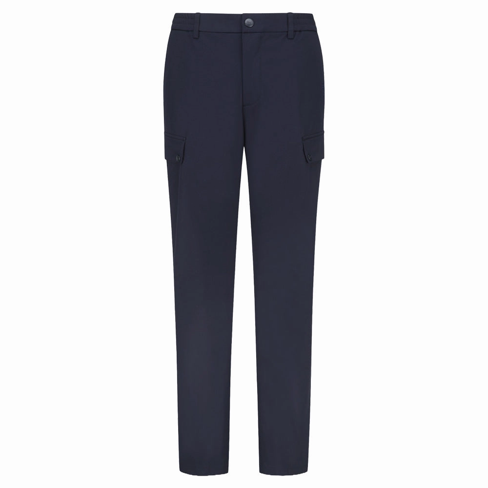 WAAC Tapered Cargo Golf Pants Dark Navy - FW24 Men Flexible Ankle Cuffs