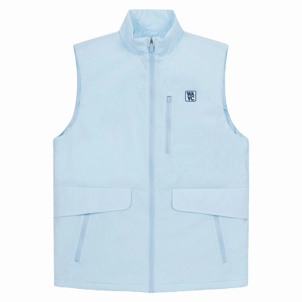 WAAC Thin Padding Golf Vest Light Blue - FW24 Men land based