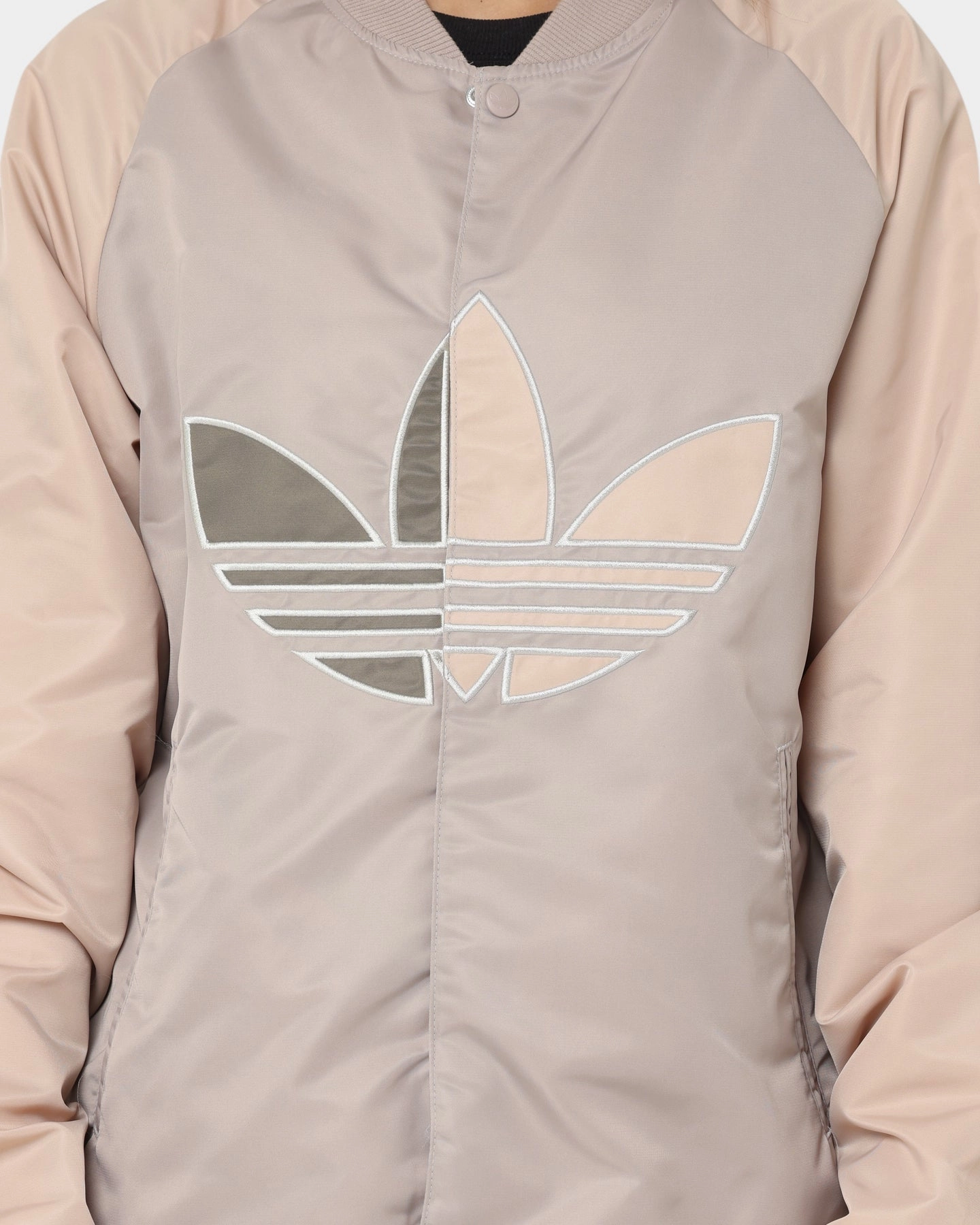 Enhance Adidas CLGT Jacket Ash Pearl/Vapour Grey
