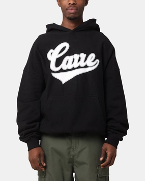 Carre Team Script Hoodie Black polka dotted