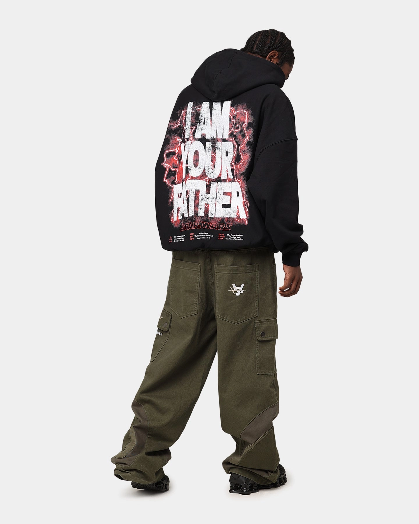 Star Wars I Am Your Father Premium Hoodie Black Windproof Jacket Practical Layer
