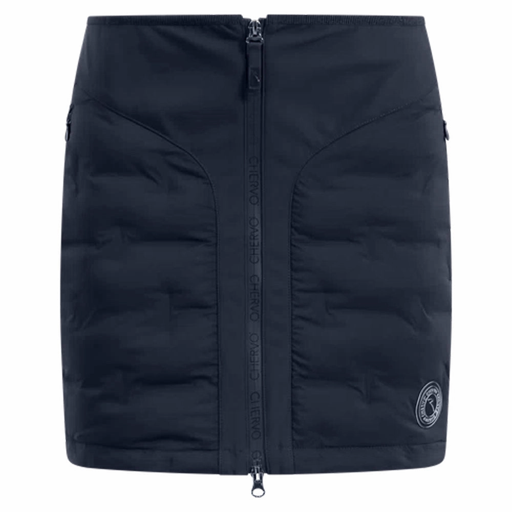 Dust Proof Fabric Clean Finish Chervo Jackland Golf Skirt Blue - FW24 Women