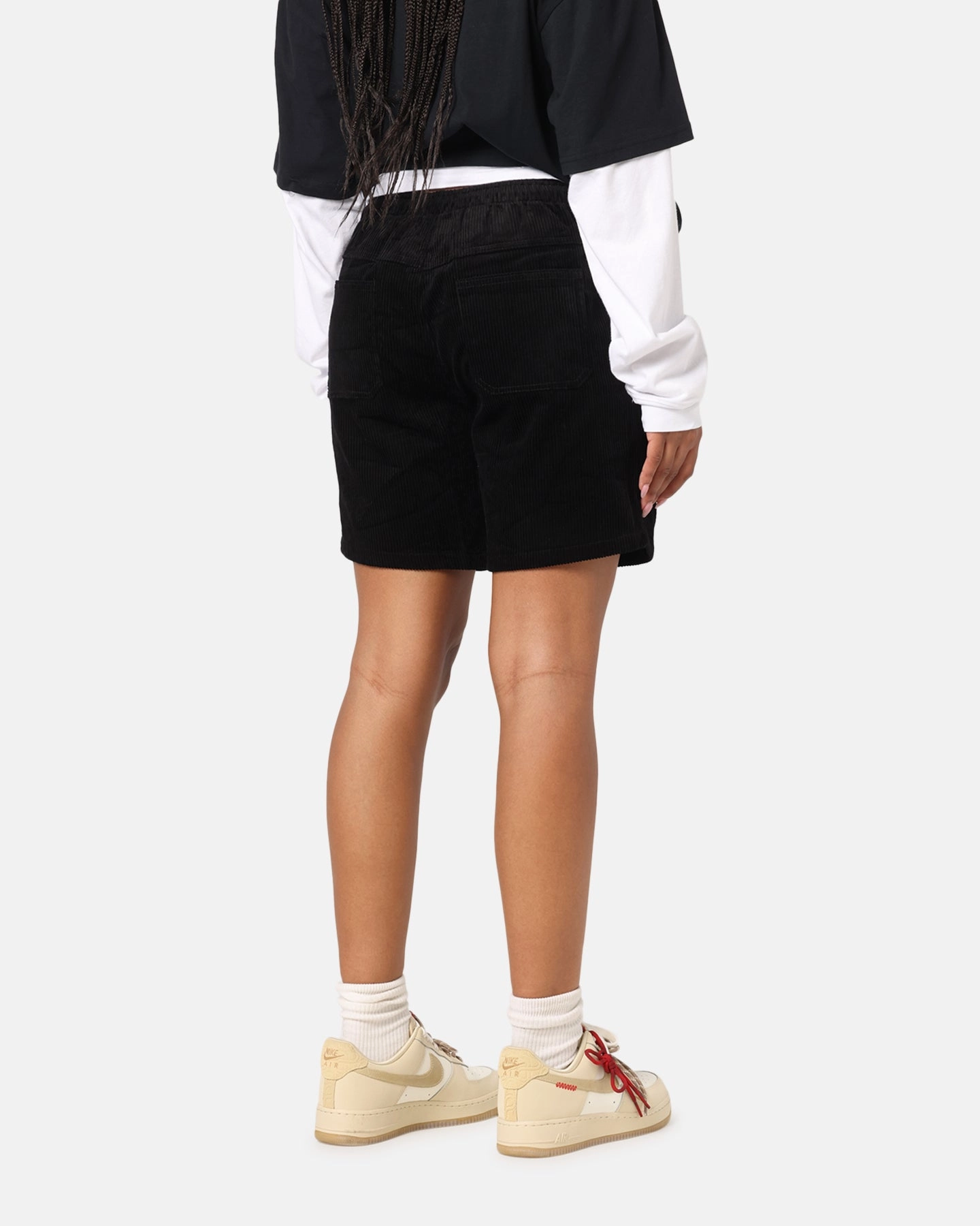 Summer Wear XXIII Riven Cord Shorts Black