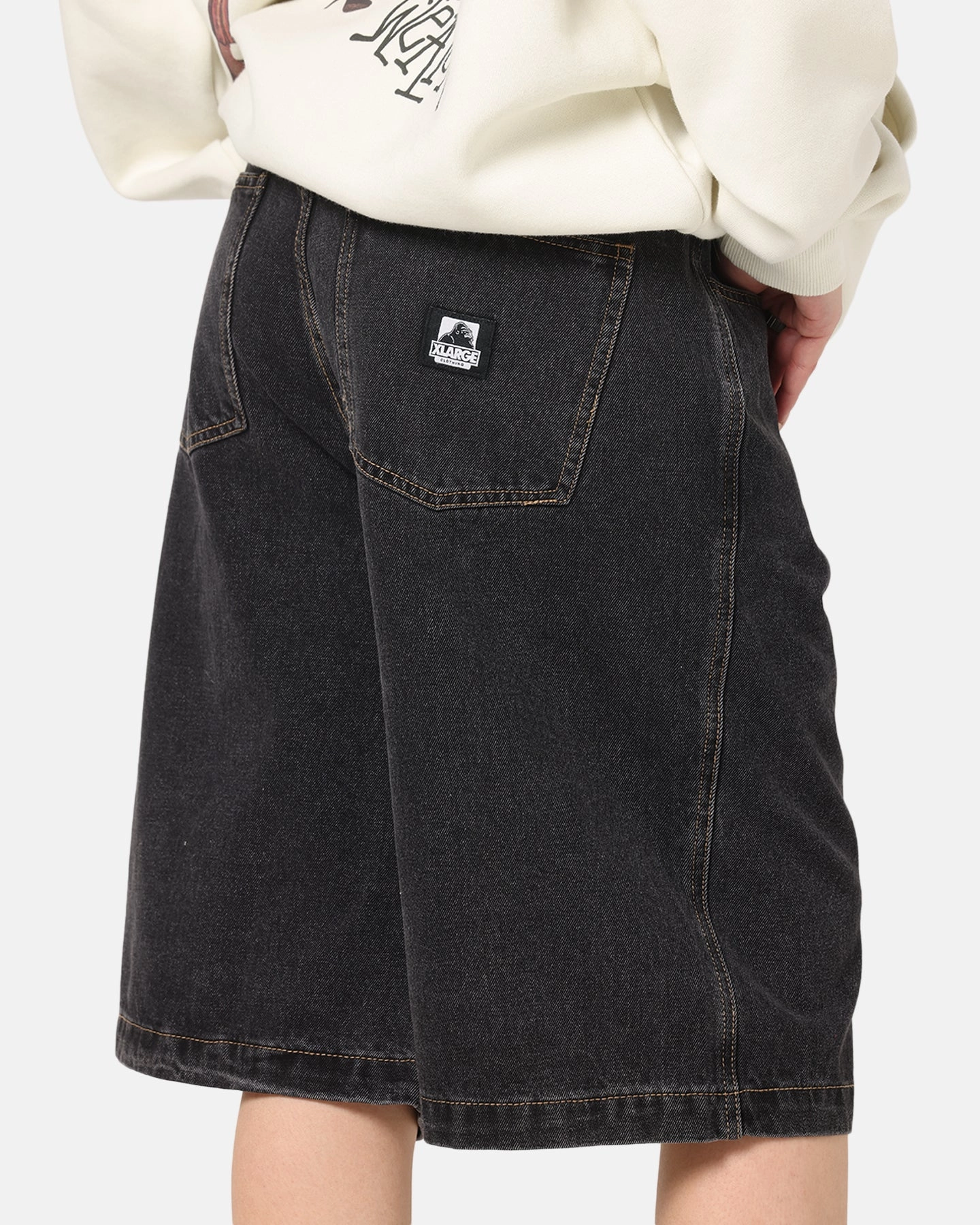 night out outfit X-Large Bull Denim 91 Shorts Washed Black