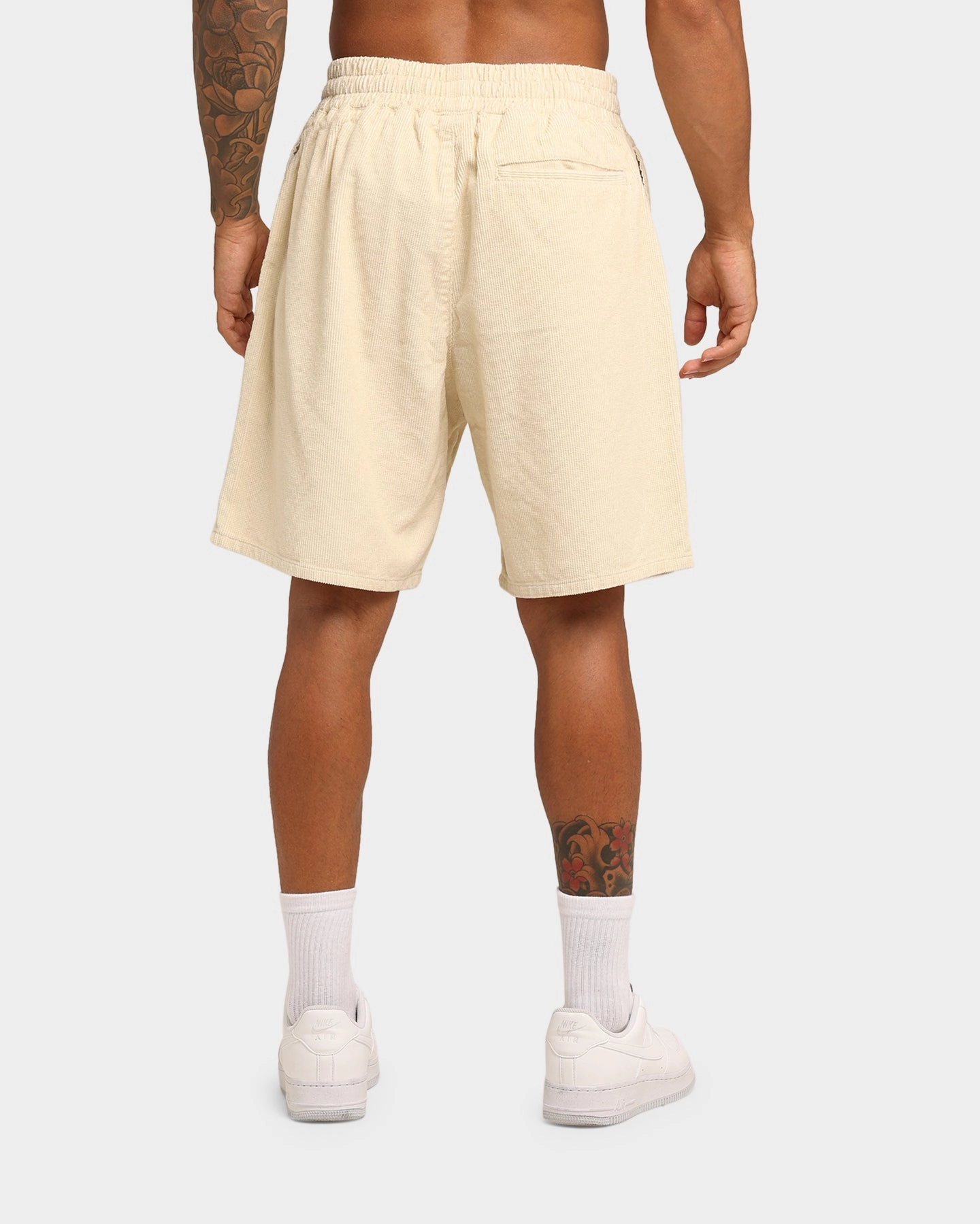 Loiter Tribute Walk Shorts Off White Outdoor Activity Wrinkle Free Fabric