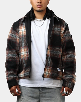 The Hundreds Everett Reversible Work Jacket Black middle aged people