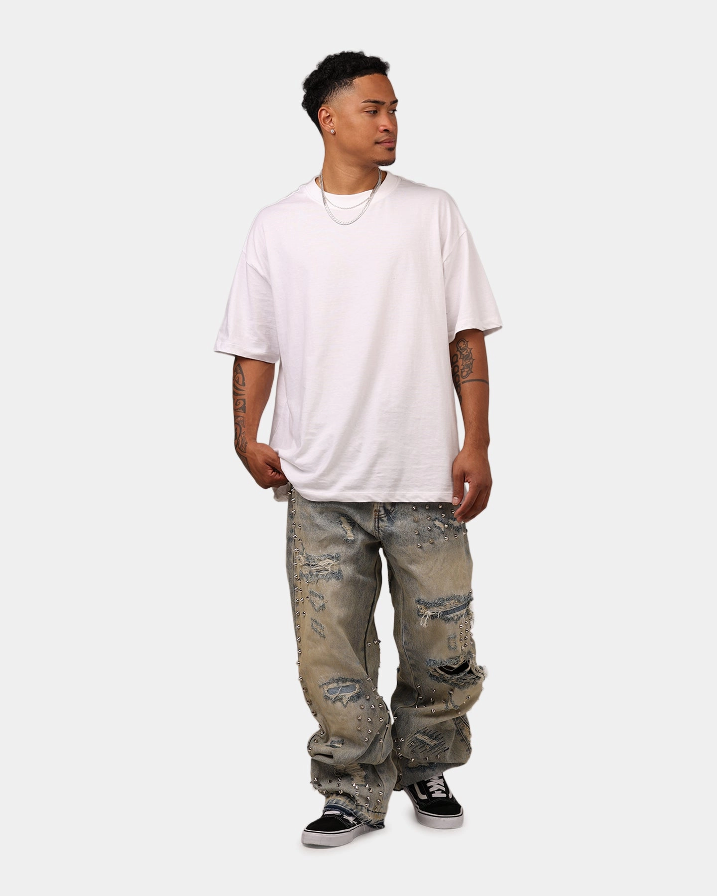 Clean Lines Versatile Fit MNML Ultra Baggy Emo Denim Jeans Blue