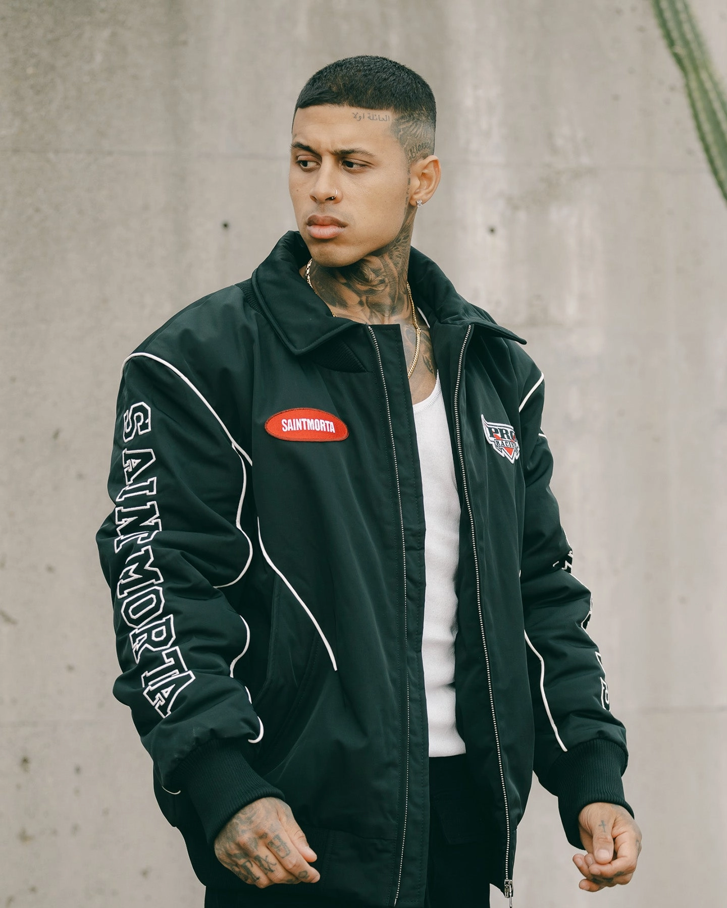 Conditioner Saint Morta Pro Racing Bomber Jacket Black