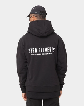 PYRA Legacy Hoodie Black/White Range
