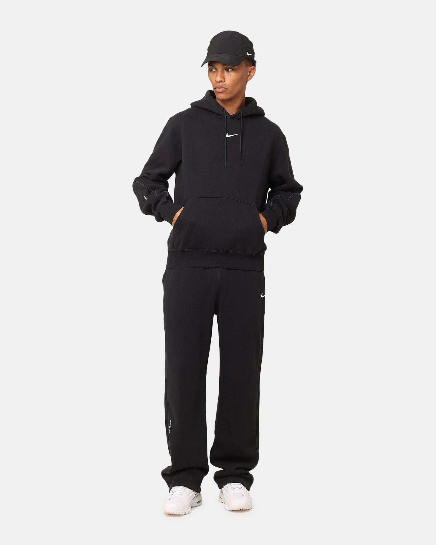Nike Nocta Fleece Hoodie Black sunrise