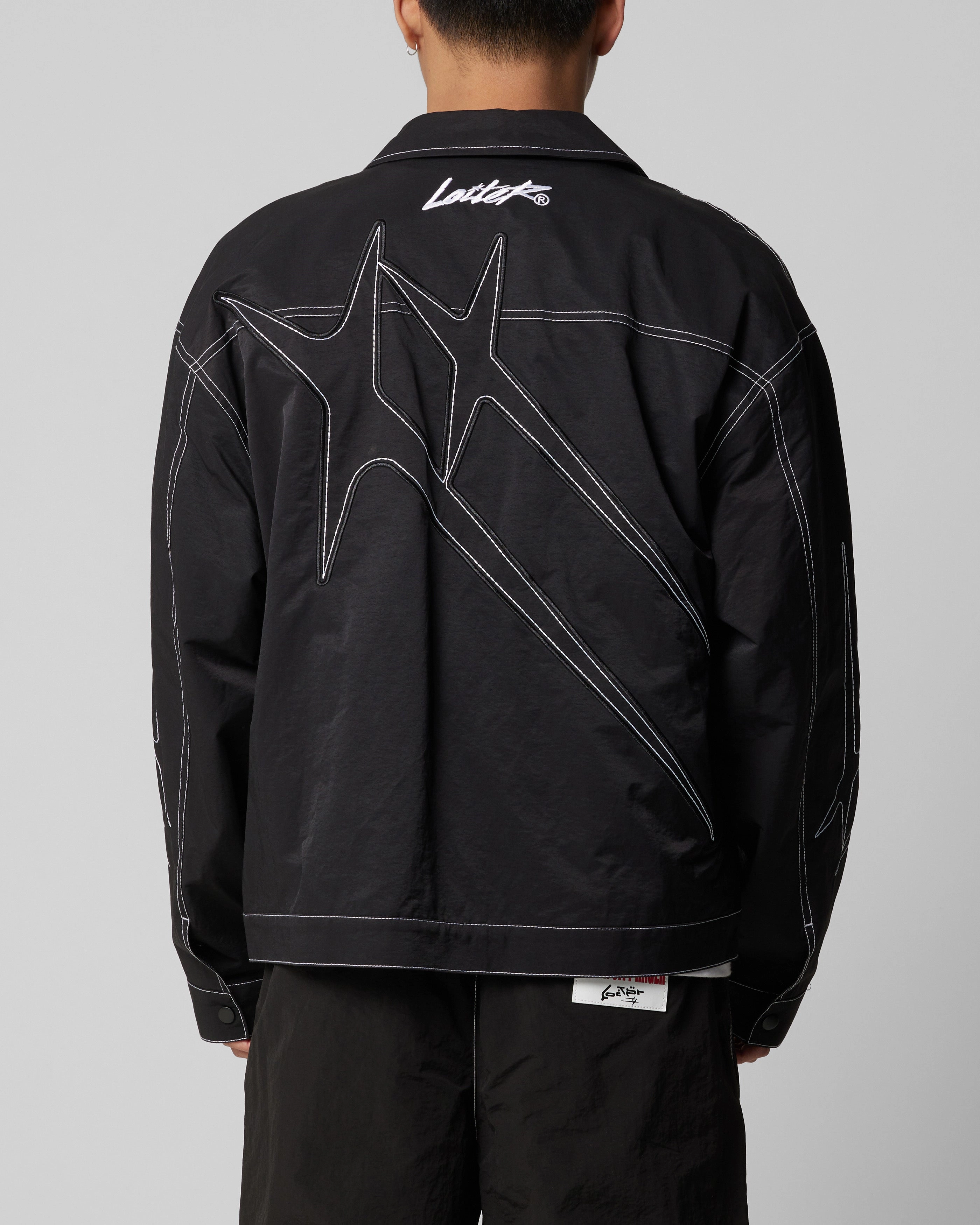 Loiter Galaxy Contrast Jacket Black platform