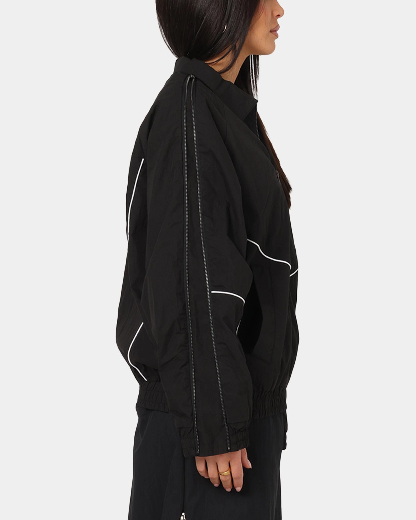 Danger Ed Hardy Zip Track Jacket Black
