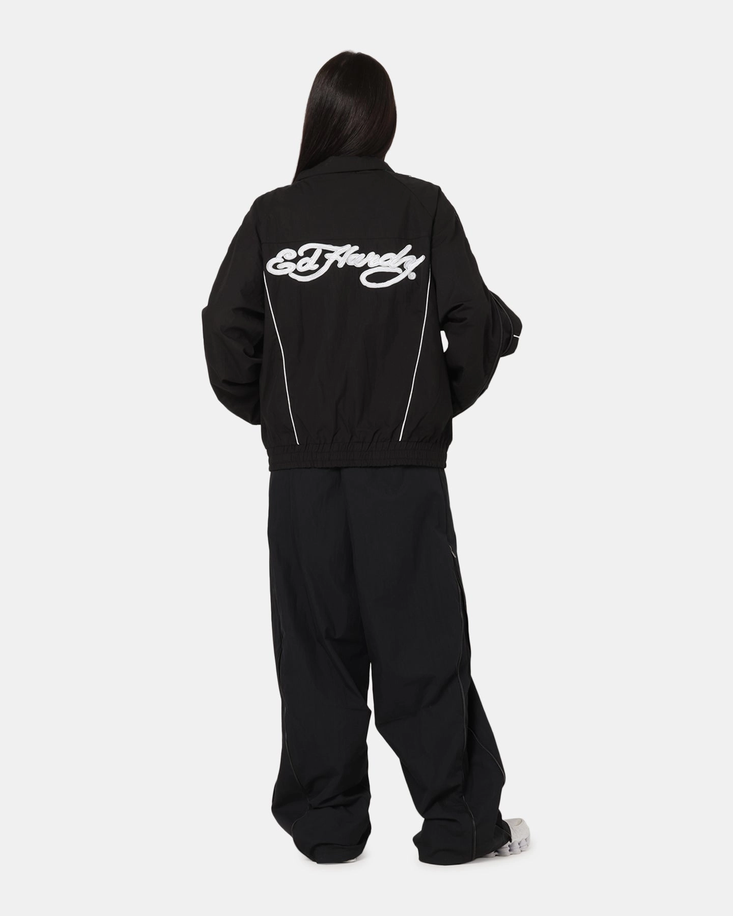 Compression Storage Sack Ed Hardy Zip Track Jacket Black