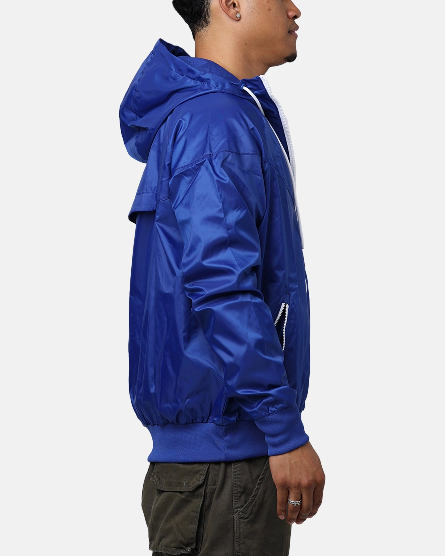 Nike Los Angeles Dodgers Team Windrunner Jacket Rush Blue/White Custom - made