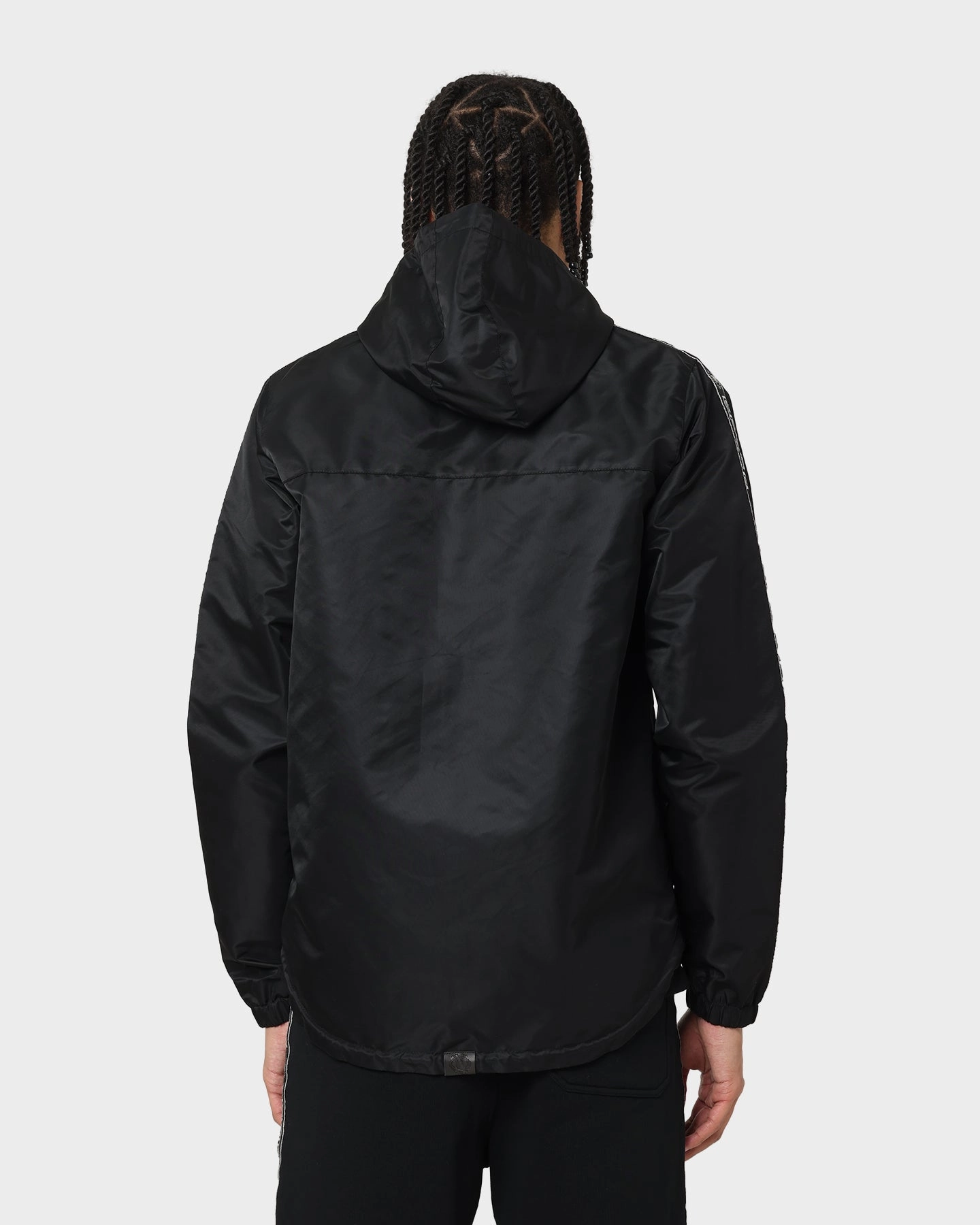 Last Kings Tut Taped Anorak Black suitable for offline stores
