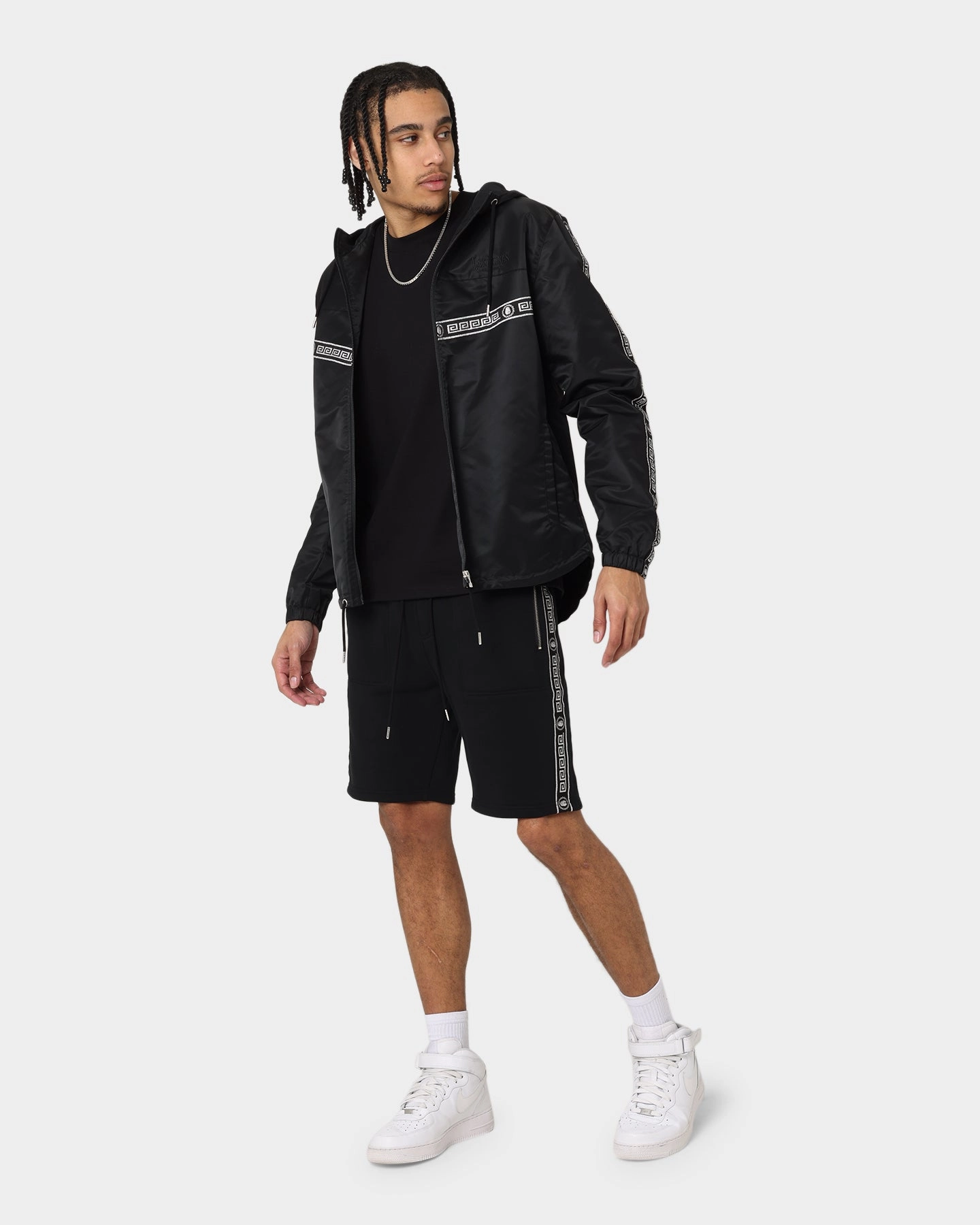 Last Kings Tut Taped Anorak Black Smart