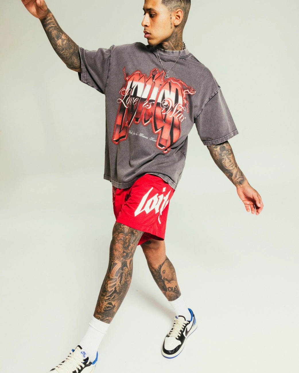 Loiter Drago Walk Shorts Red Comfortable Wear