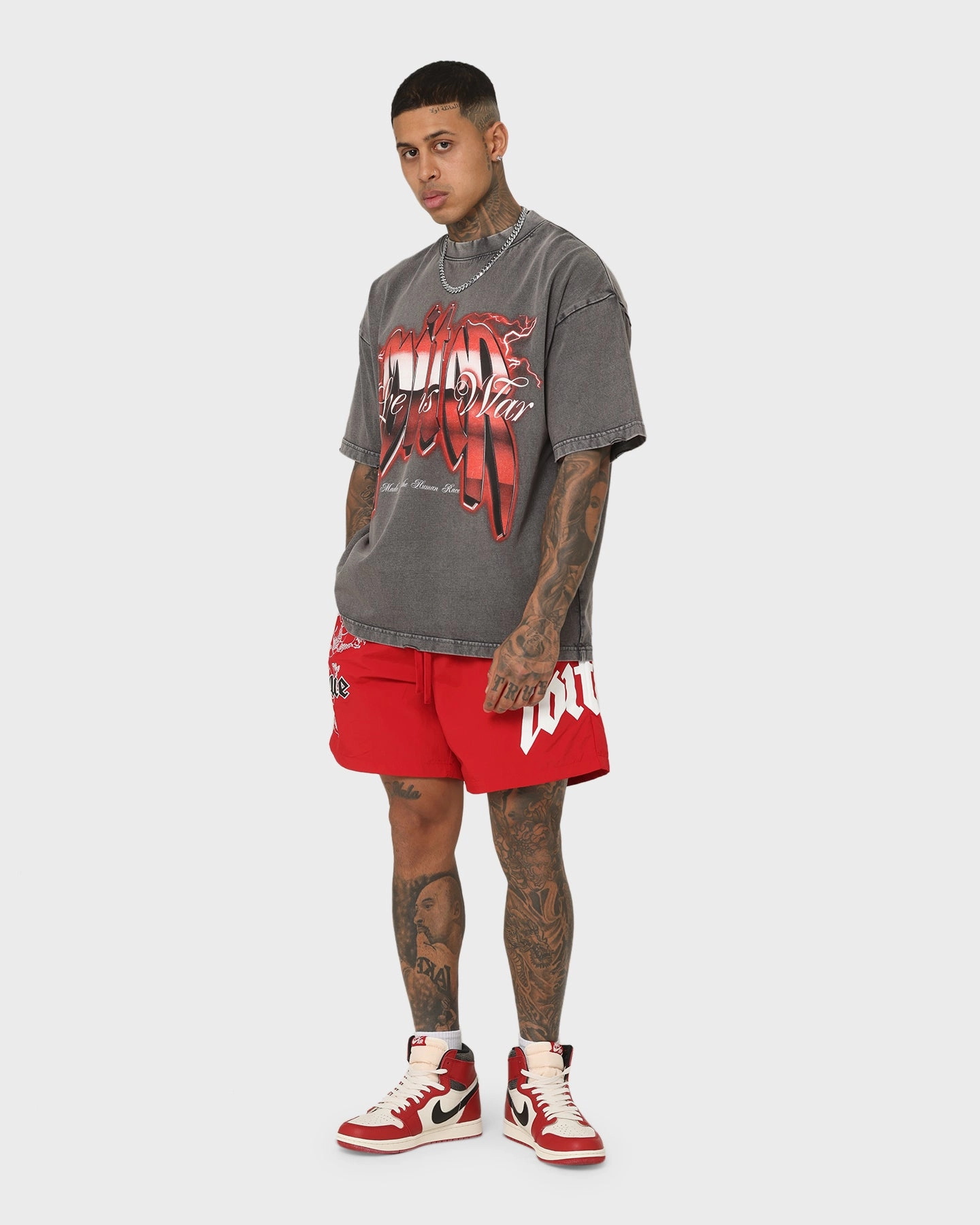 Everyday Feel Loiter Drago Walk Shorts Red
