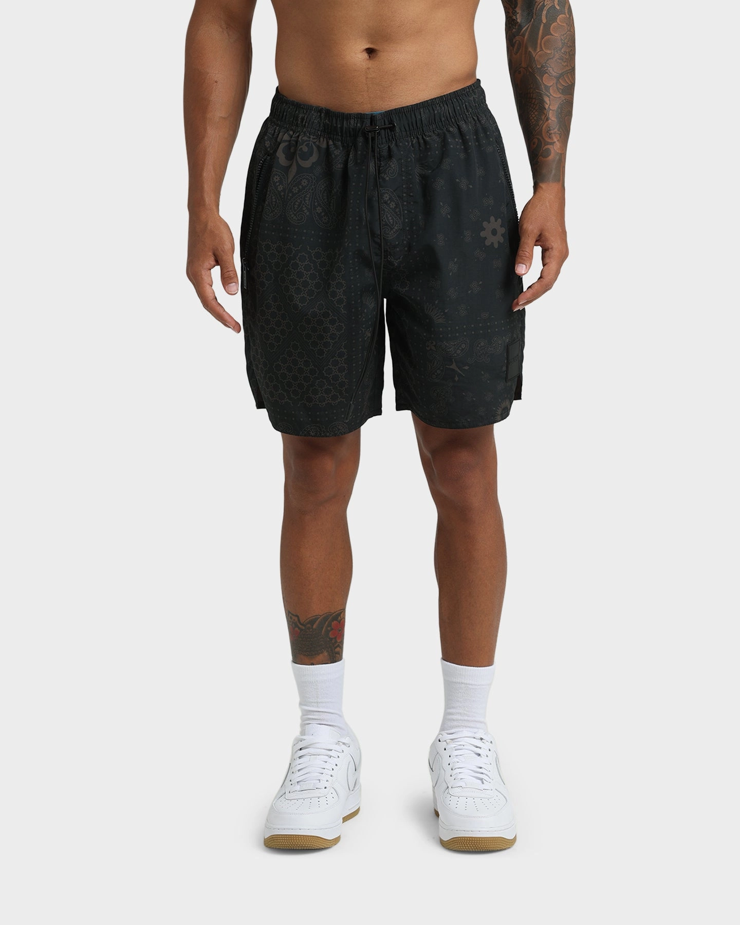 Quick Absorption Carre Bandana Ultra LP Shorts Black