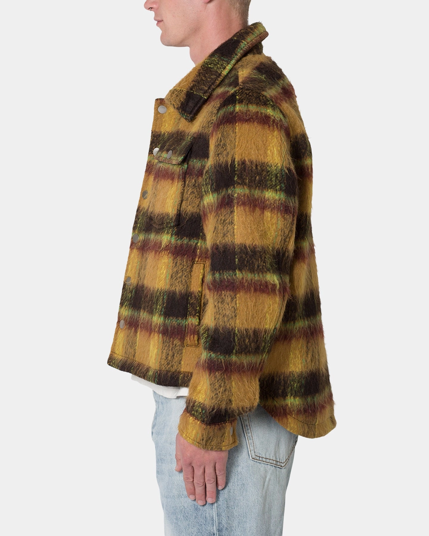 Forest Heavy Duty Hardware MNML Flannel Jacket Multi