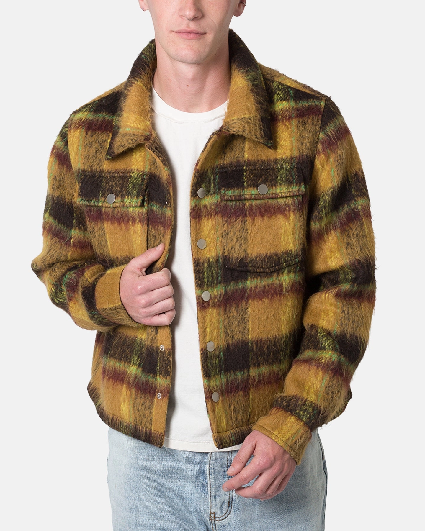 suitable for graduations Range MNML Flannel Jacket Multi