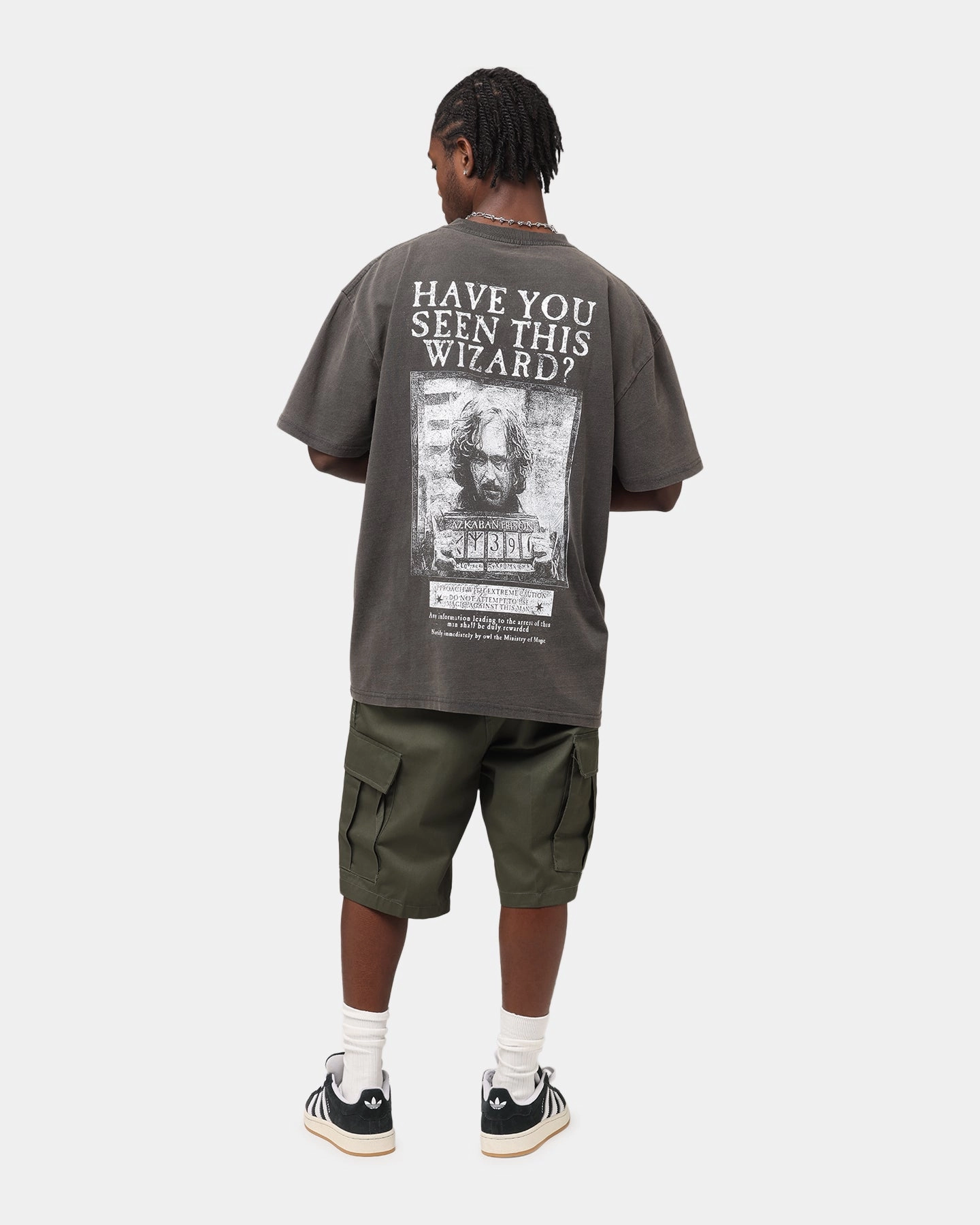 Goat Crew X Harry Potter Sirius Heavy T-Shirt Black Wash Cozy Feeling Soft Wearable