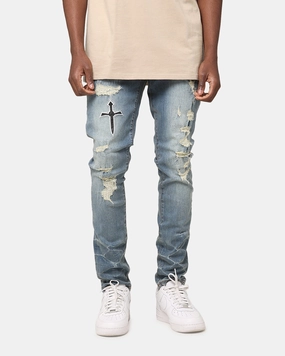 Saint Morta Rage Summum Jeans Superwash Blue Artist Vibe Smooth