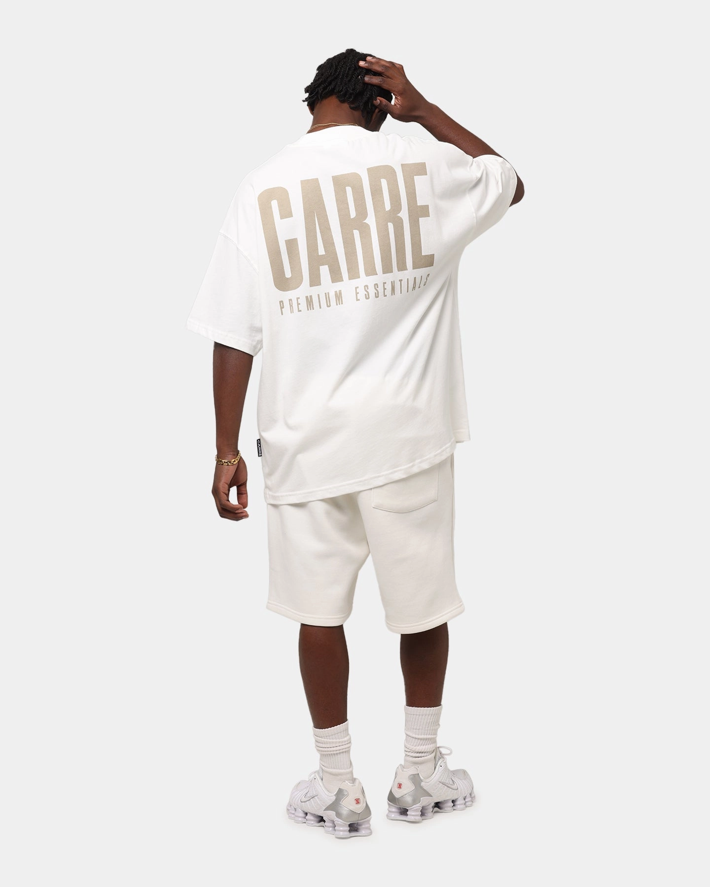 suitable for all genders Carre Premium Essentials T-Shirt Off White