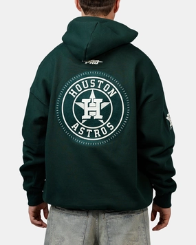 Pro Standard Houston Astros Tapestry 2.0 Hoodie Dark Green Opinion Water Resistant Material