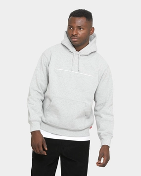 Side Pockets Odor Resistant Finish Supreme Shop Hooded Sweatshirt Heather Grey