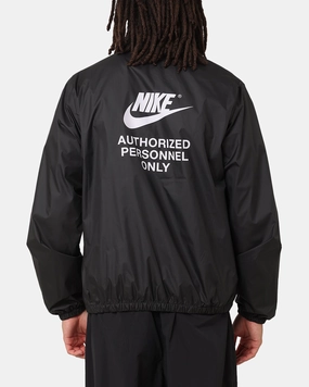 Nike Woven Full Zip Jacket Black/Black Father's Day