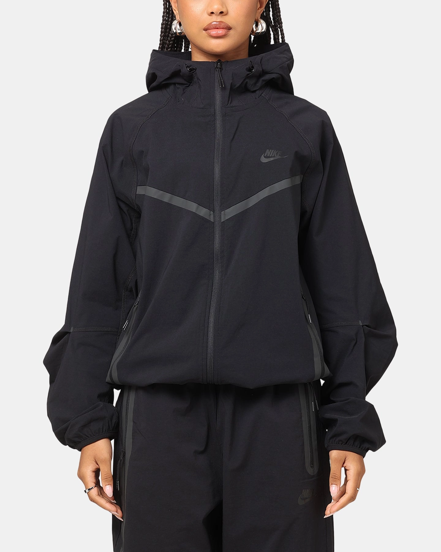Era Nike Tech Woven Full Zip Jacket Back/Black/Black