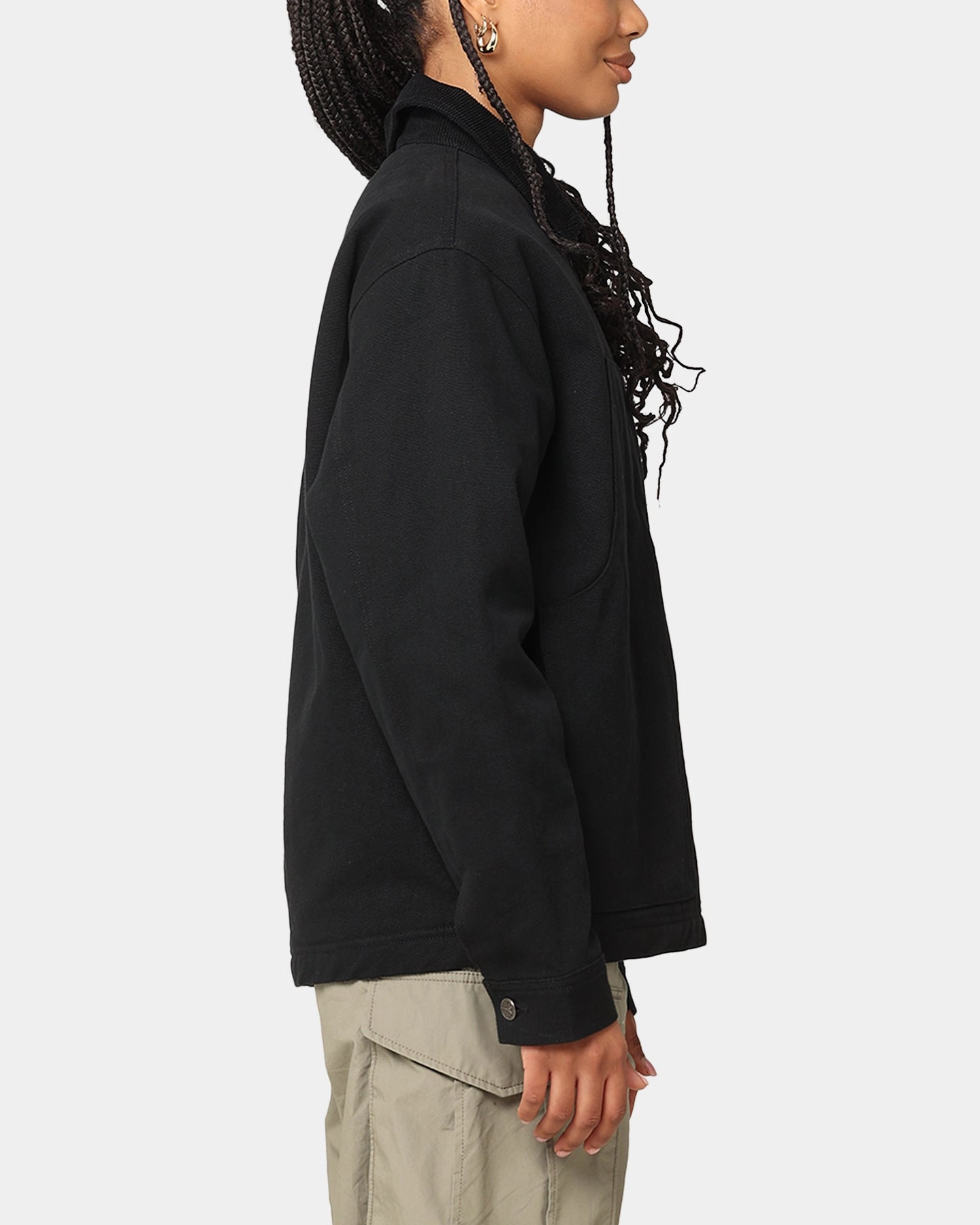 Carre Wares Jacket Black Full length