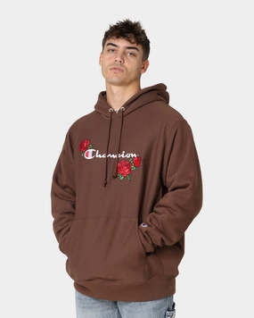 Champion Reverse Weave Roses Embroidery Hoodie Coco Loco Gravity Defying Weight