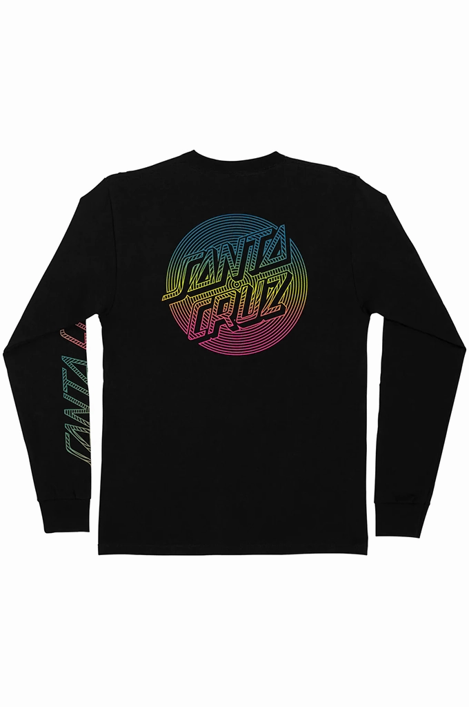 City Fashion Santa Cruz Most Radiant Dot Long Sleeve Tee
