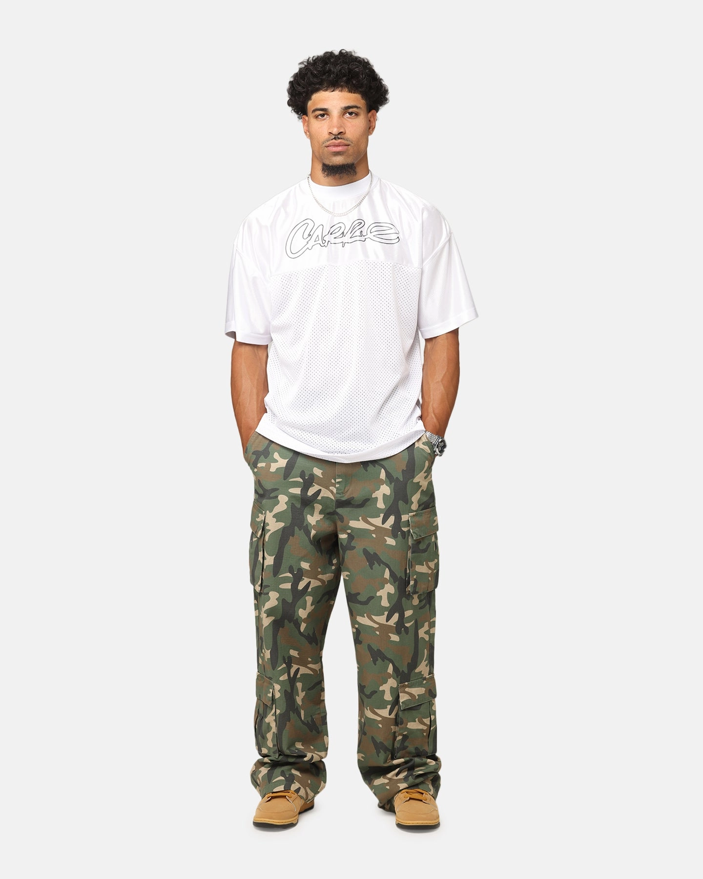 Carre Nova Sports T-Shirt White Fresh Comfort Style