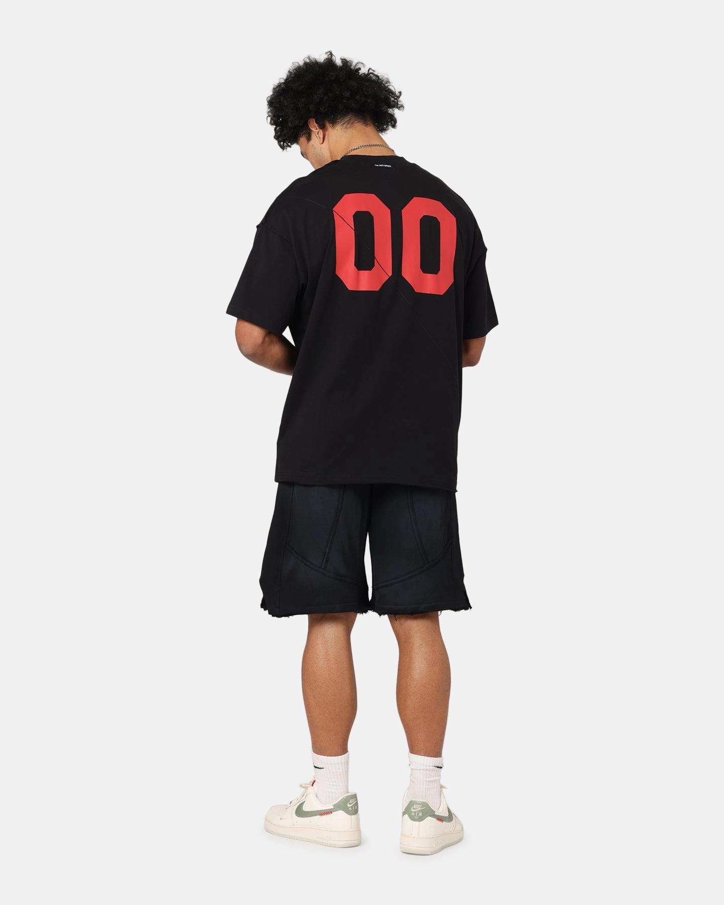 The Anti Order Mosh Non Seam T-Shirt Black/Red Sporty Layer Look