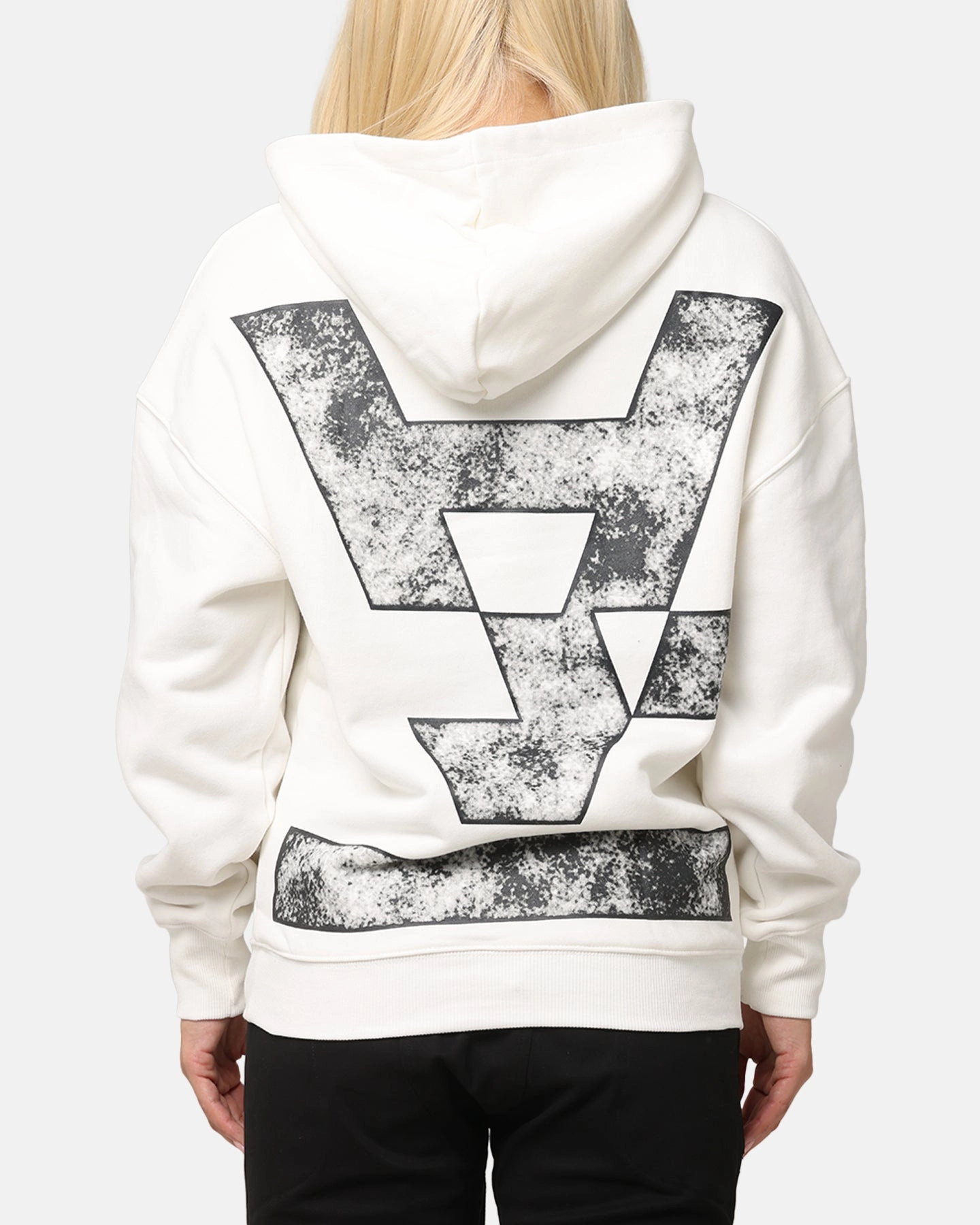 The Anti Order Hyphen Premium Hoodie White Taped Zipper Closures