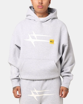 suitable for professionals Loiter Hybrid Premium Hoodie Grey Marle