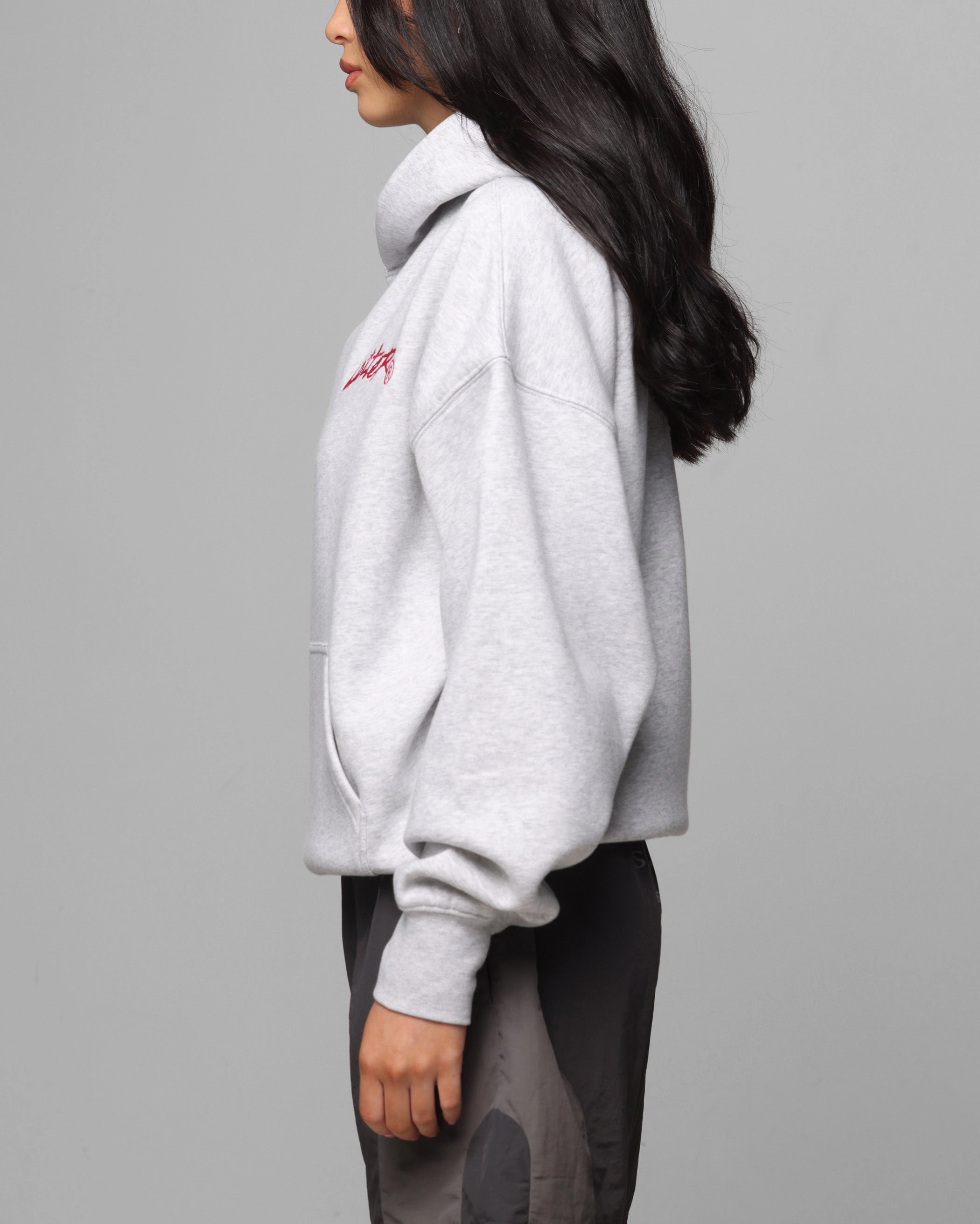 Loiter Chenille Premium Hoodie Grey Marle Adaptive Layering System