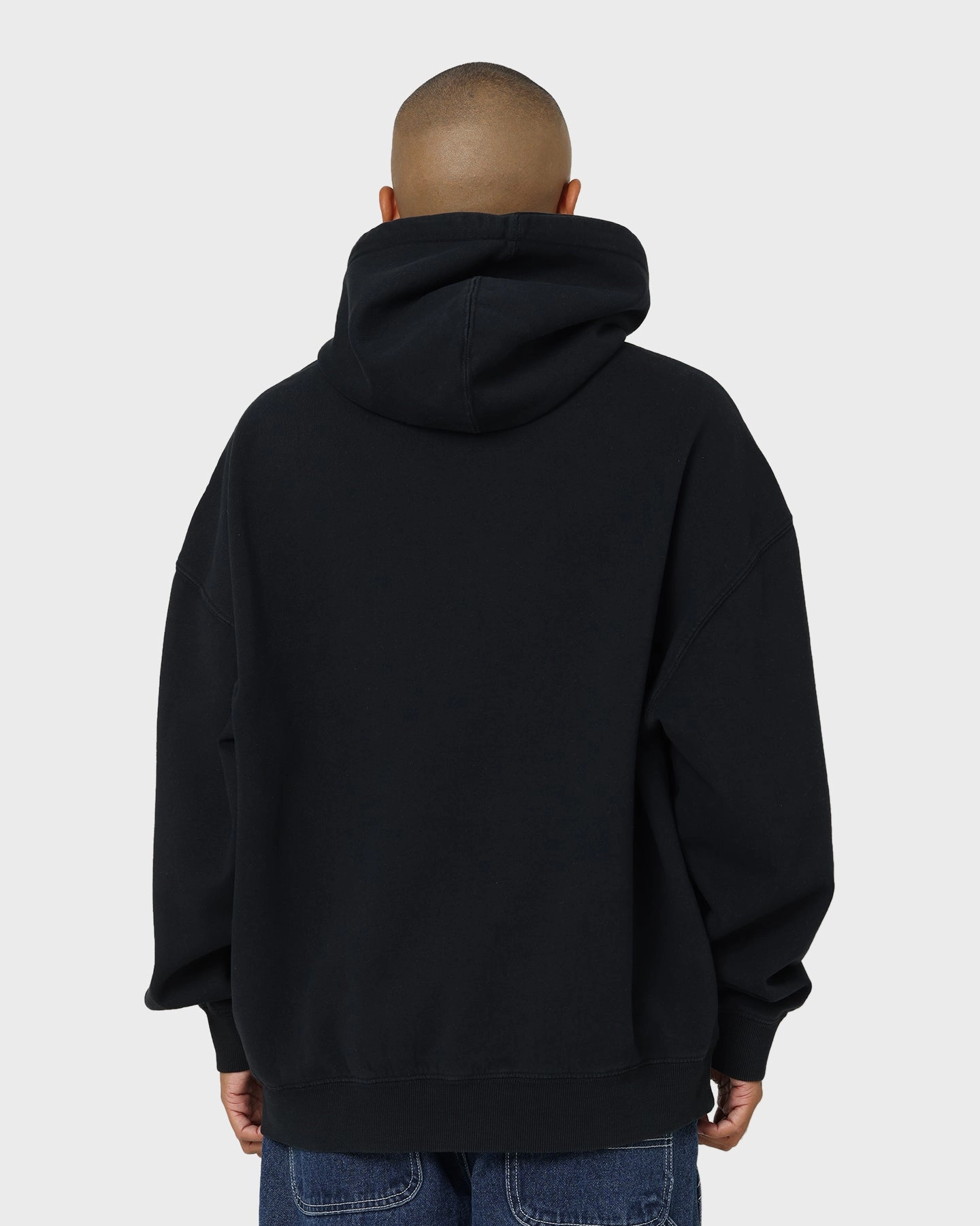 AntiPilling Surface Finish Passport Mitchell & Ness Los Angeles Lakers Point Guard Hoodie Faded Black