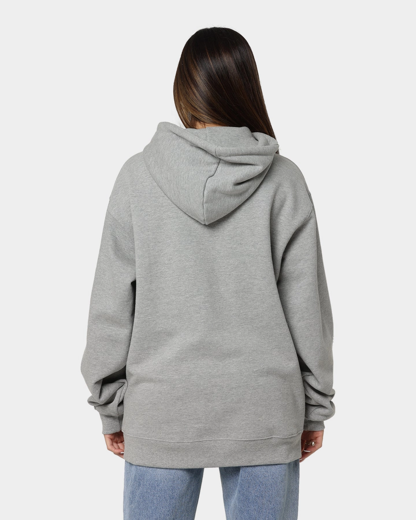 XLARGE Conference Hoodie Grey Marle Loop Fastened Hood Ergonomic Cut