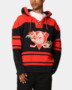 Rain Fit Sporty Fit 47 Brand Anaheim Ducks 'Year Of The Dragon' Lacer Hoodie Jet Black