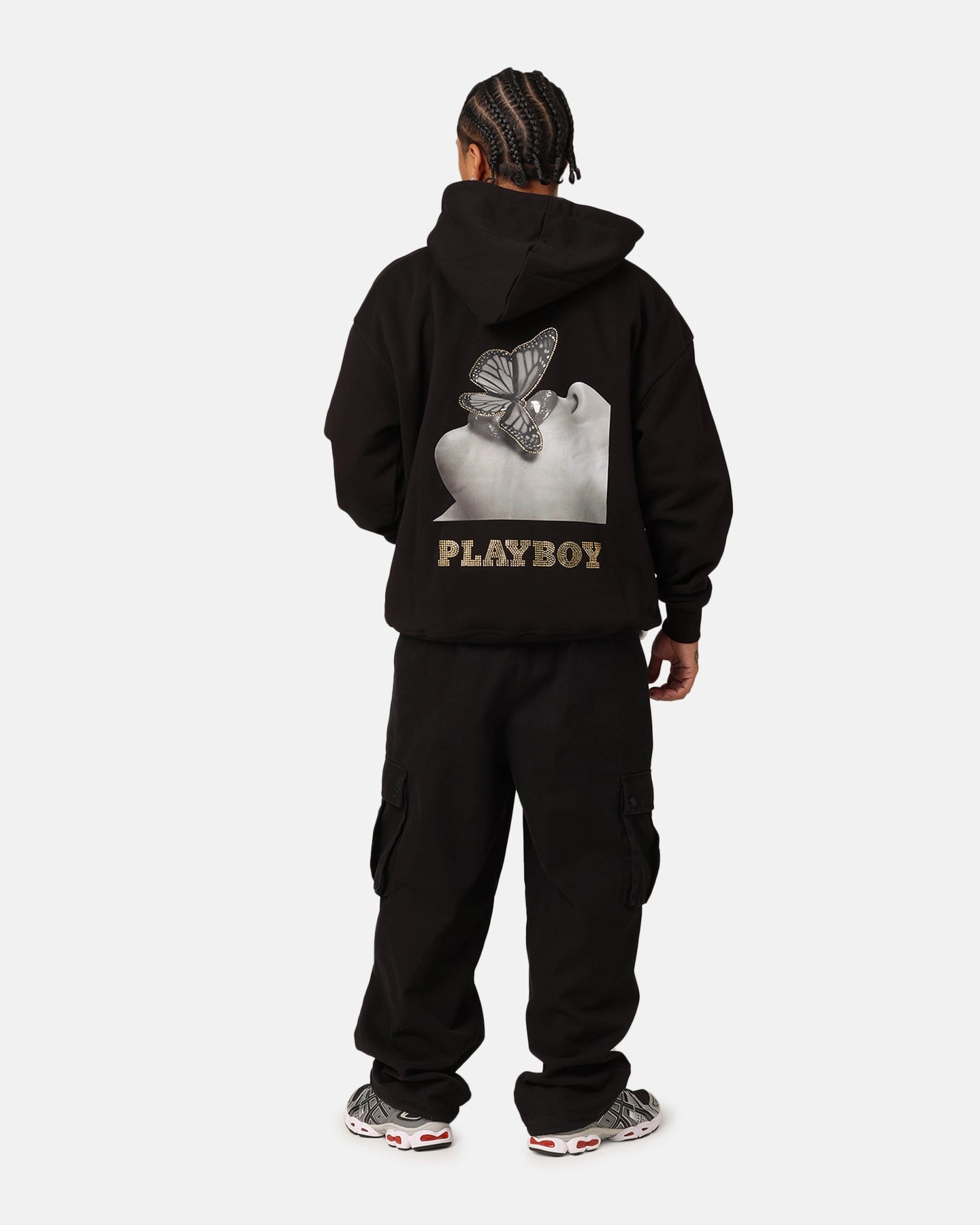 Playboy Diamant?? Hoodie Black Fedora sunny