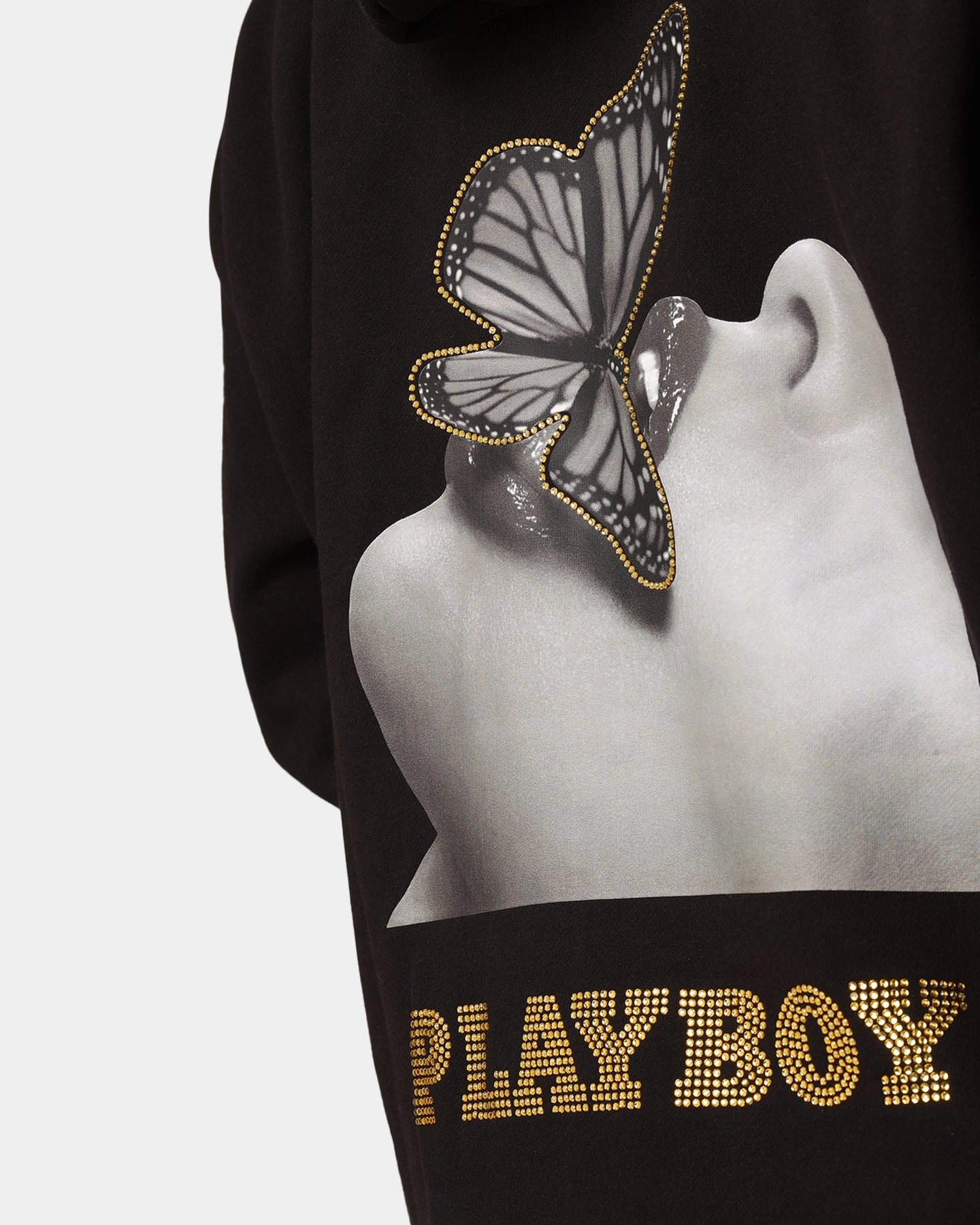 Date night Playboy Diamant?? Hoodie Black