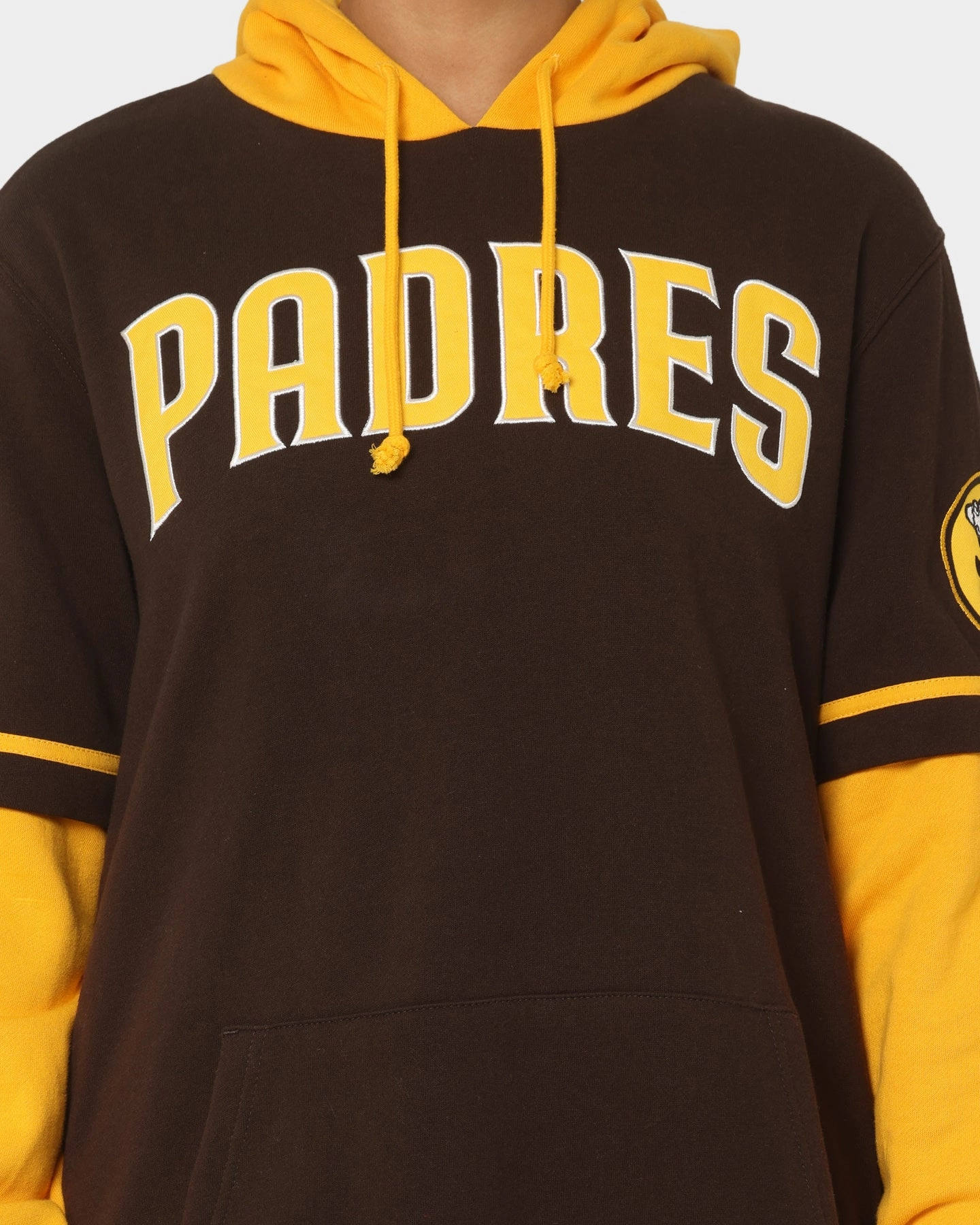 design Soft Interior Lining 47 Brand San Diego Padres Shortstop Hoodie Brown